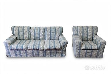 Set Divano Letto 3 posti + Poltrona