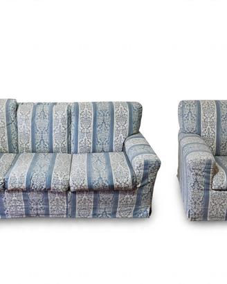 Set Divano Letto 3 posti + Poltrona