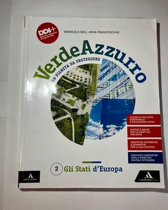 Verdeazzurro 2 libri scuola media ISBN 97888247944