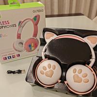 CUFFIE LED WIRELESS - NUOVE CON SCATOLA