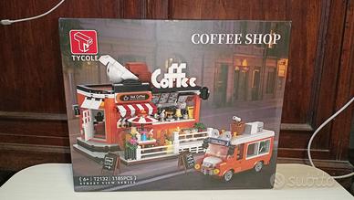 Tycole Caffetteria Mattoncini con Carrello Caffè
