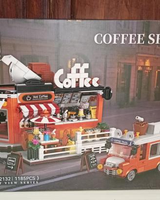 Tycole Caffetteria Mattoncini con Carrello Caffè