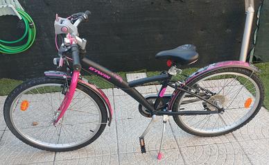 bicicletta ragazza 24" btwin