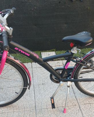 bicicletta ragazza 24" btwin