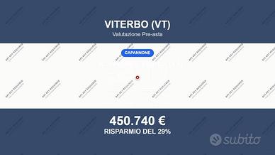 Immobile in asta di 1185 m² a Viterbo