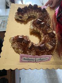 Number Tart Cake