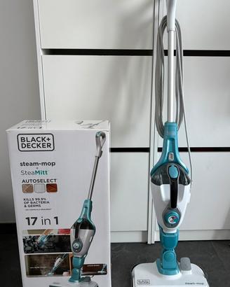 BLACK+DECKER Scopa a vapore multifunzione 2 in 1