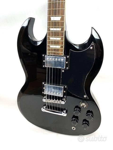 EKO GUITARS DV-10 BLACK chitarra elettrica modello Diavoletto