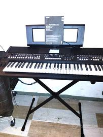 Yamaha PSR SX 600 nuova tastiera ultimò modello ac
