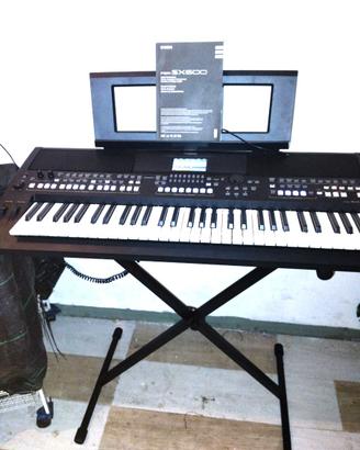 Yamaha PSR SX 600 nuova tastiera ultimò modello ac