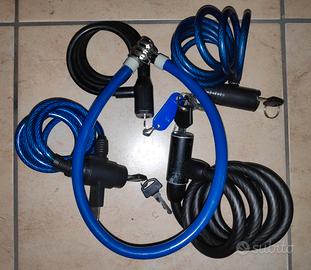 Lucchetti e catene per biciclette o motorini