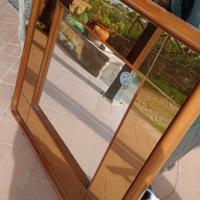 specchio cornice legno vitrum Lucignano