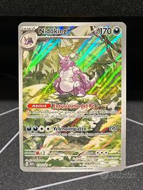 Nidoking MEW IT 174/165 carta Pokémon