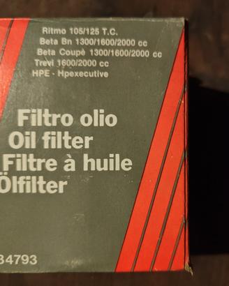 Filtro Olio 4334793 Fiat / Lancia (auto d'epoca)
