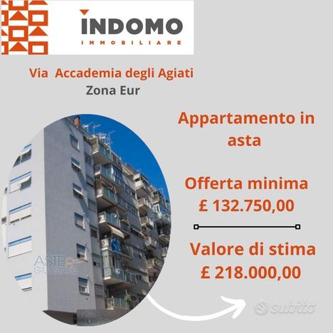 Appartamento in asta zona Eur