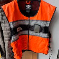 Gilet arancione harley davidson