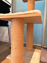 tiraghiaffi torretta sabbia catsan e scatolette