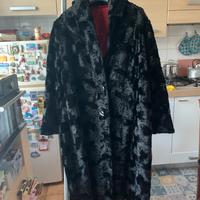 Cappotto in eco pelliccia