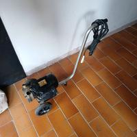 Elettropompa per travaso vino con carrello