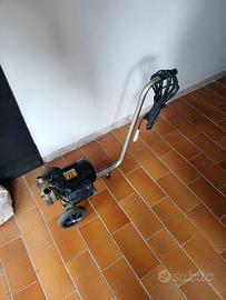 Elettropompa per travaso vino con carrello