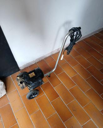 Elettropompa per travaso vino con carrello