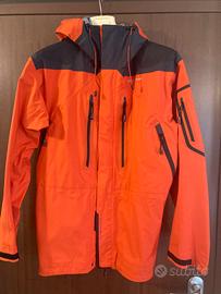 Giacca guscio montagna impermeabile tag L