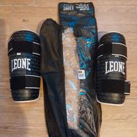 Leone paratibia taglia M