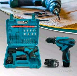 Trapano Avvitatore 2 Batteria Litio 18V Valigetta