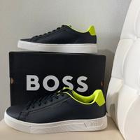 Scarpe Boss Uomo Taglia 44 Blu e Verdi Nuove
