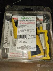kit siringone per la ricarica di helvet Packard dj