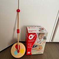 Gioco in legno bambini gioco sonoro da spingere