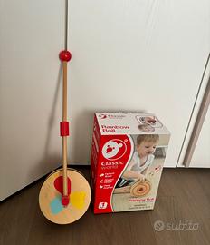 Gioco in legno bambini gioco sonoro da spingere