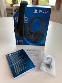 Cuffie playstation 4 gold edition