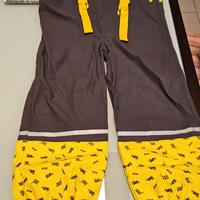 Pantaloni impermeabili misura 110/116
