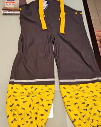Pantaloni impermeabili misura 110/116