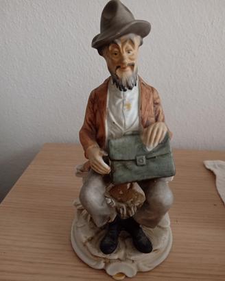 statuetta Ceramica Capodimonte 