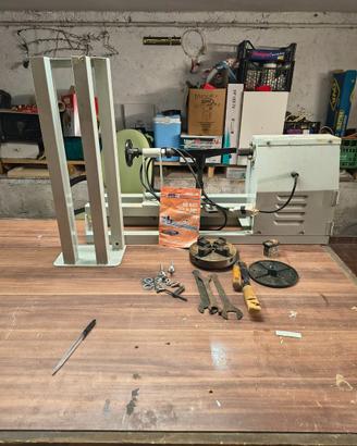 TORNIO PER LEGNO CON ACCESSORI