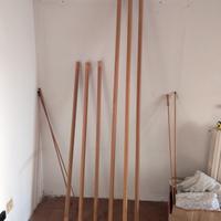 pali tende con anelli