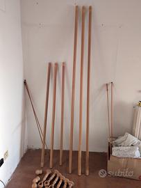 pali tende con anelli