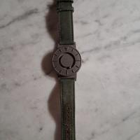 EONE Bradley Canvas Olive Green Quartz Titanium Wa