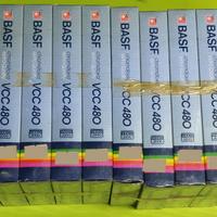 12 videocassette Video 2000 BASF VCC 480 nuove