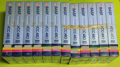 12 videocassette Video 2000 BASF VCC 480 nuove