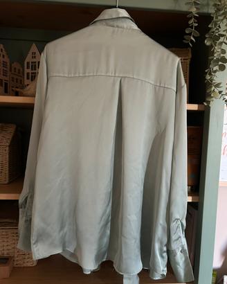 Camicia donna verde Zara