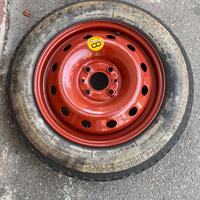 Ruotino Firestone 14 135/80 4 fori per auto fiat