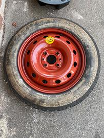 Ruotino Firestone 14 135/80 4 fori per auto fiat