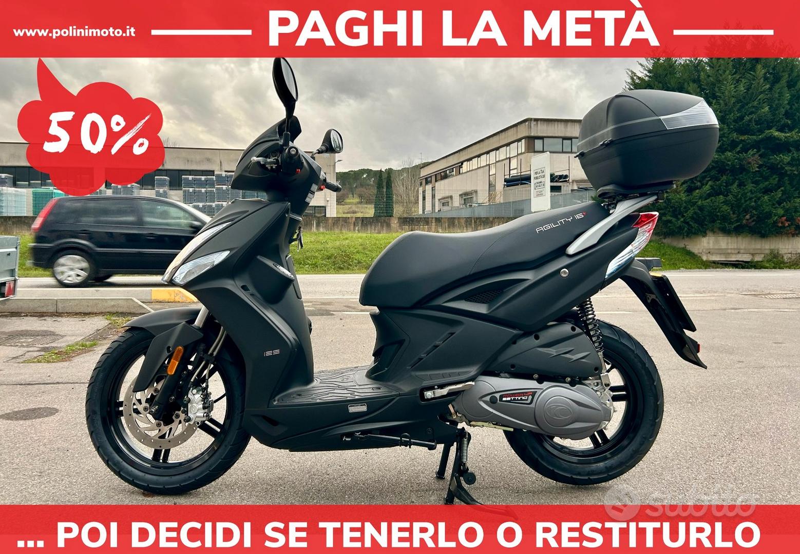 Kymco Agility 125 r16 + 125 cc 2017 - Moto e Scooter In vendita a