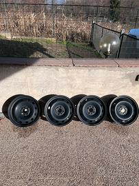 4 cerchi in acciaio FIAT KROMAG 8085