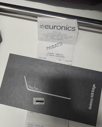 Samsung Galaxy S25 Edge 256 silver immacolato(sca 