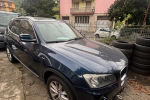 Bmw x3 con motore bloccato