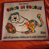 Libro gioco di colori anni 70